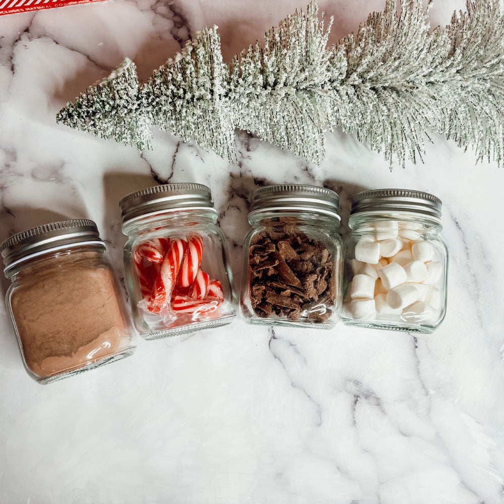 Hot Cocoa Bar Mason Jar Kit Gift Set