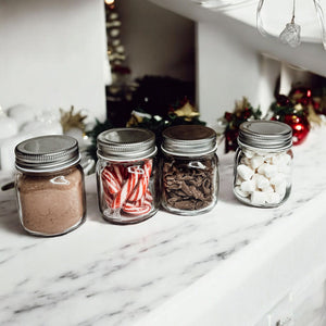 Hot Cocoa Bar Mason Jar Kit Gift Set