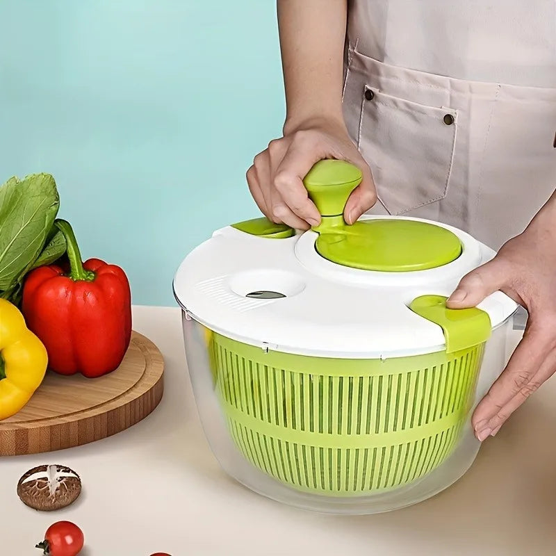 Salad Spinner & Vegetable Dryer - Manual, Non- Pp  For Restaurants Salad Grape cutter Potato masher Potato chips cutter Garlic